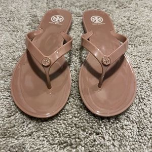 Tory Burch jelly flip flops